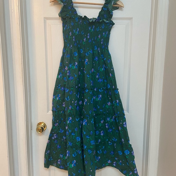 Hill House Space Floral Nap Dress XS - Picture 2 of 4